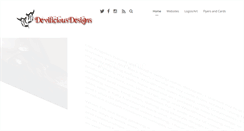 Desktop Screenshot of deviliciousdesigns.com